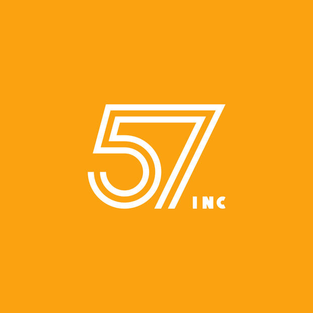 57inc logo design